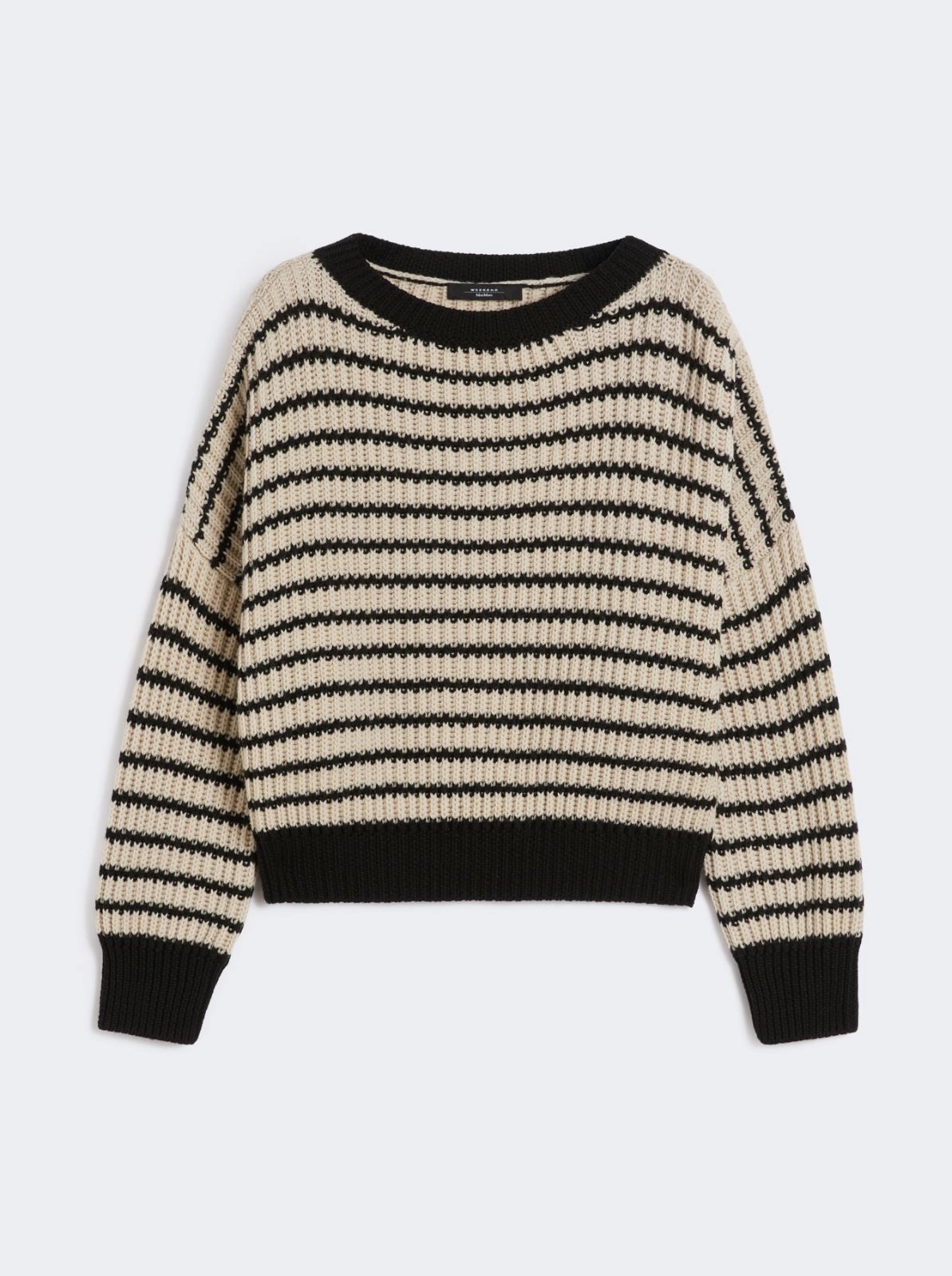 WEEKWND MAX MARA EZOR CROPPED WOOL ΠΛΕΚΤΟ