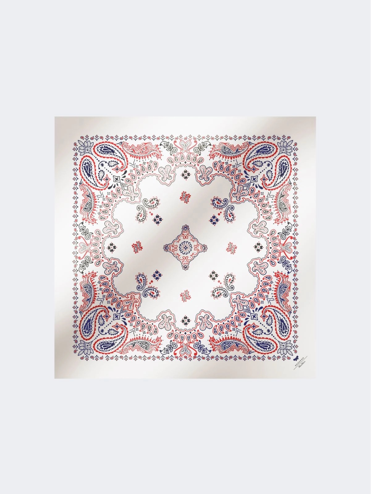 WEEKEND MAX MARA SIAM PRINTED SILK ΜΑΝΤΗΛΙ