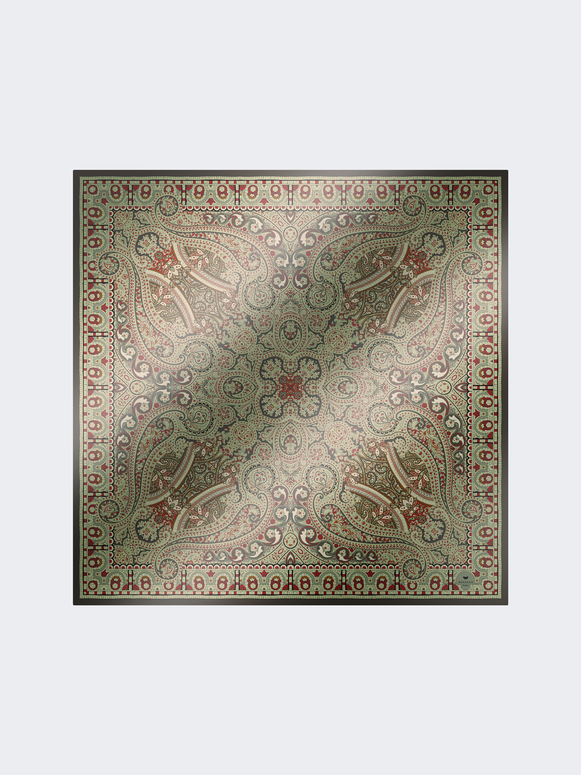 WEEKEND MAX MARA ONESTONEW PRINTED SILK TWILL ΜΑΝΤΗΛΙ