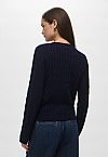 MARELLA CALIBRI CABLE-KNIT CRYSTAL ΠΛΕΚΤΟ