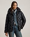LAUREN RALPH LAUREN LOGO QUILTED FUNNELNECK ΜΠΟΥΦΑΝ