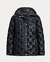 LAUREN RALPH LAUREN LOGO QUILTED FUNNELNECK ΜΠΟΥΦΑΝ