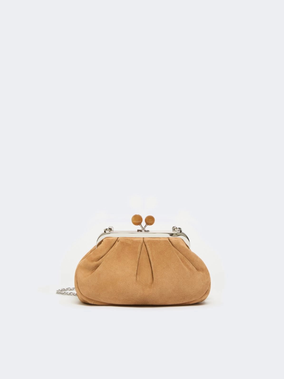 WEEKEND MAX MARA VALOIS SMALL PASTICCINO SUEDE ΤΣΑΝΤΑ