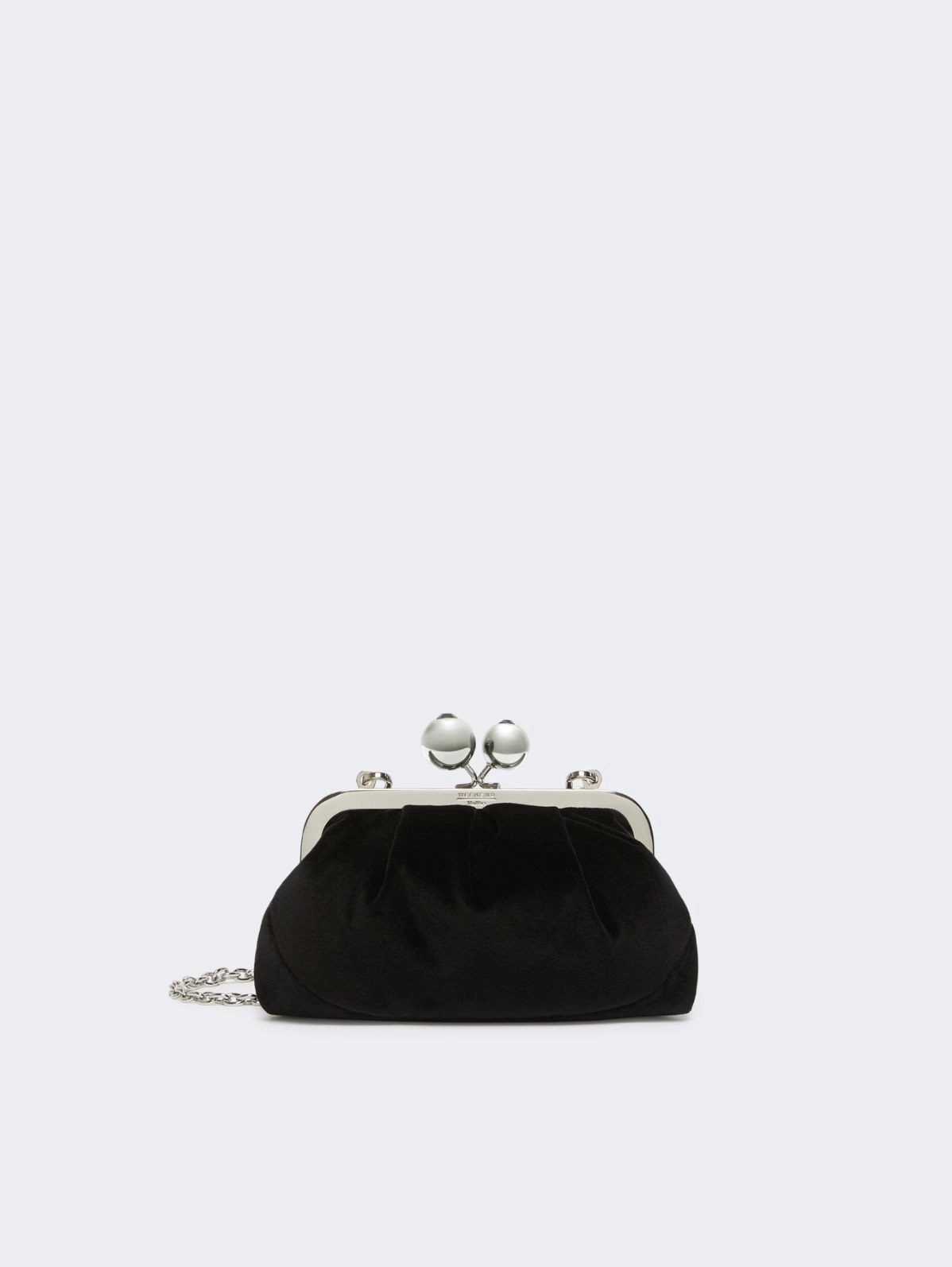 WEEKEND MAX MARA VALANCE SMALL COTTON VELVET PASTICCINO ΤΣΑΝΤΑ