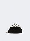 WEEKEND MAX MARA VALANCE SMALL COTTON VELVET PASTICCINO ΤΣΑΝΤΑ