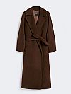 WEEKEND MAX MARA TEMPERA LONG WOOL AND ALPACA ΠΑΛΤΟ