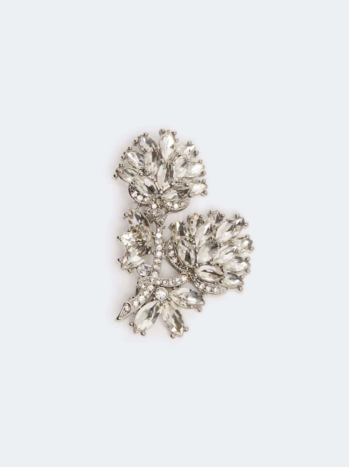 WEEKEND MAX MARA CIVADA METAL FLOWER ΚΑΡΦΙΤΣΑ 