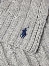 POLO RALPH LAUREN CABLE-KNIT WOOL-CASHMERE ΚΑΣΚΟΛ