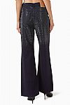 MARELLA WLEG3 FLARED CRYSTAL JEANS
