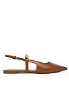 MICHAEL KORS DINA FLEX LEATHER SLINGBACK FLAT 