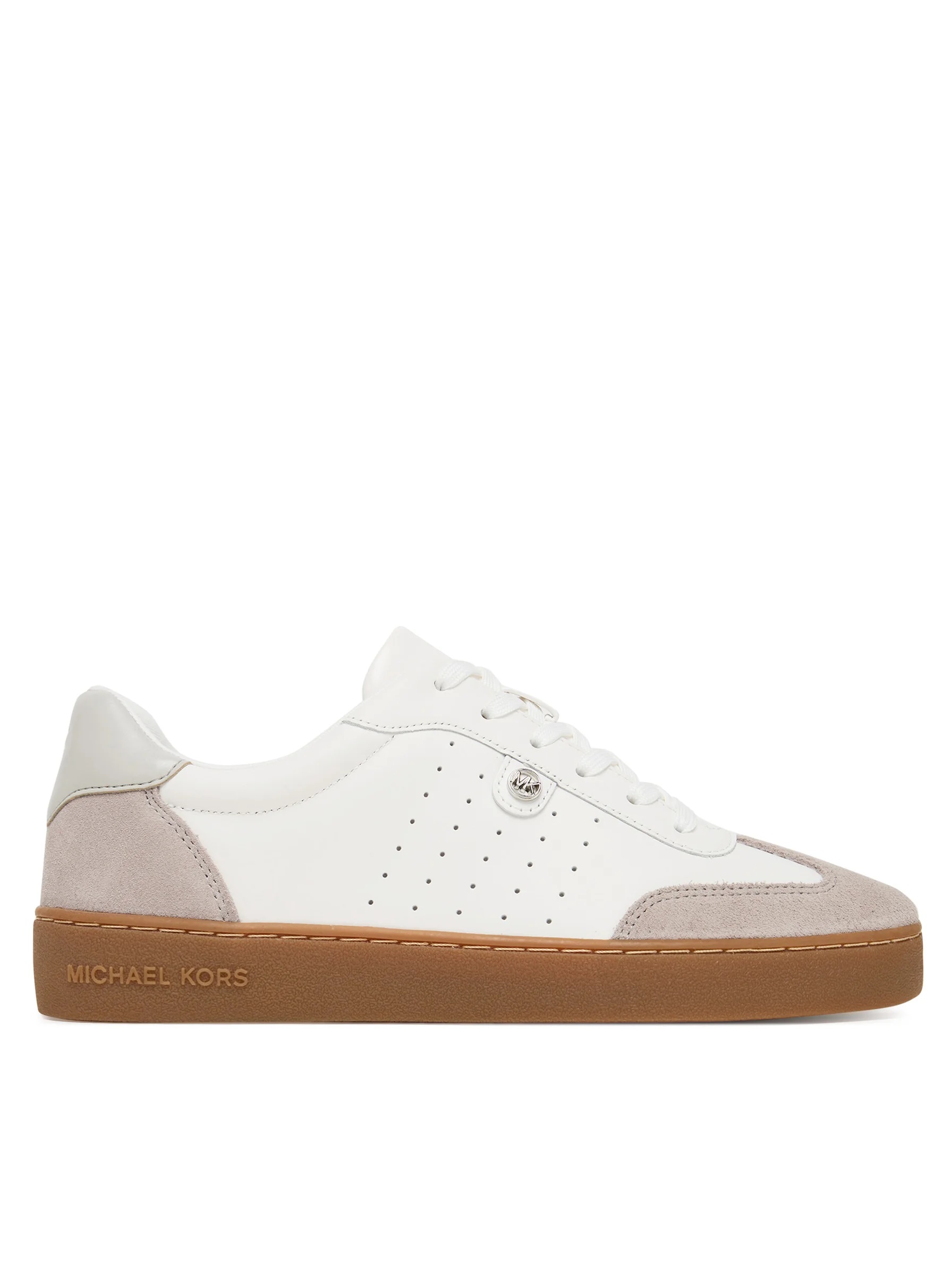 MICHAEL KORS SCOTTY LEATHER SNEAKERS