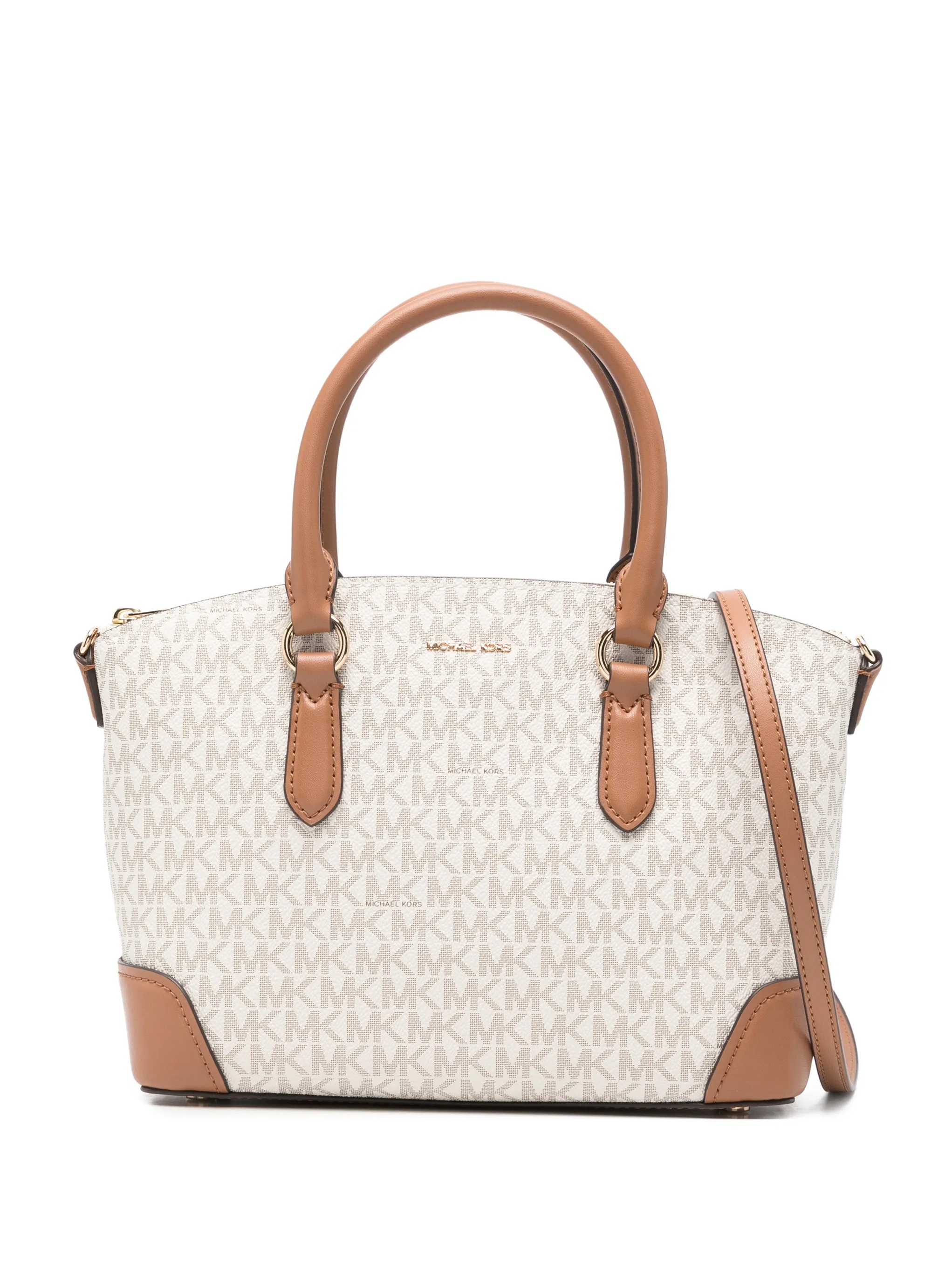 MICHAEL KORS MURPHY MEDIUM SIGNATURE LOGO SATCHEL ΤΣΑΝΤΑ