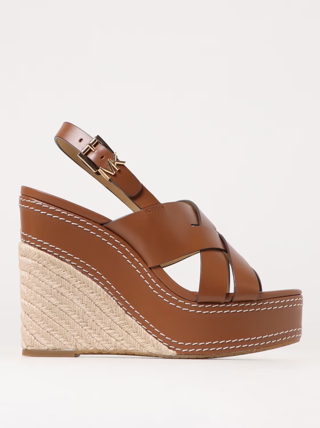 MICHAEL KORS NORA LEATHER WEDGE ΠΕΔΙΛΑ