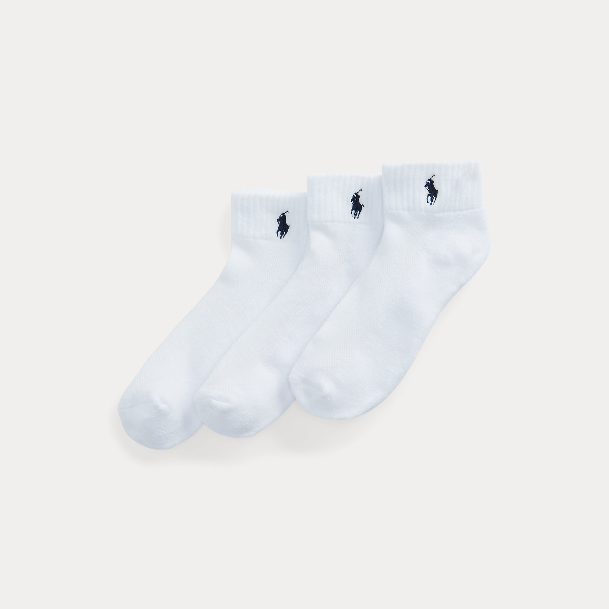 POLO RALPH LAUREN HALF-CUSHIONED SPORT ANKLE 3-PACK ΚΑΛΤΣΕΣ