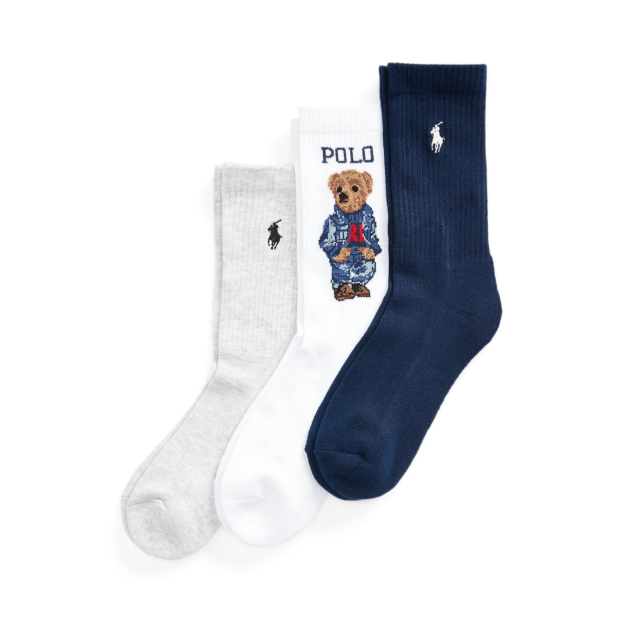 POLO RALPH LAUREN AMERICANA SPORT BEAR 3-PACK ΚΑΛΤΣΕΣ