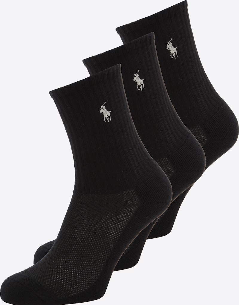 POLO RALPH LAUREN COTTON-BLEND CREW 3-PACK ΚΑΛΤΣΕΣ