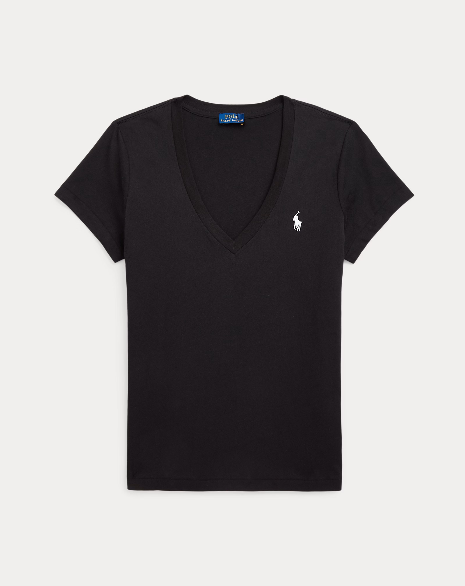 POLO RALPH LAUREN COTTON JERSEY V-NECK T-SHIRT