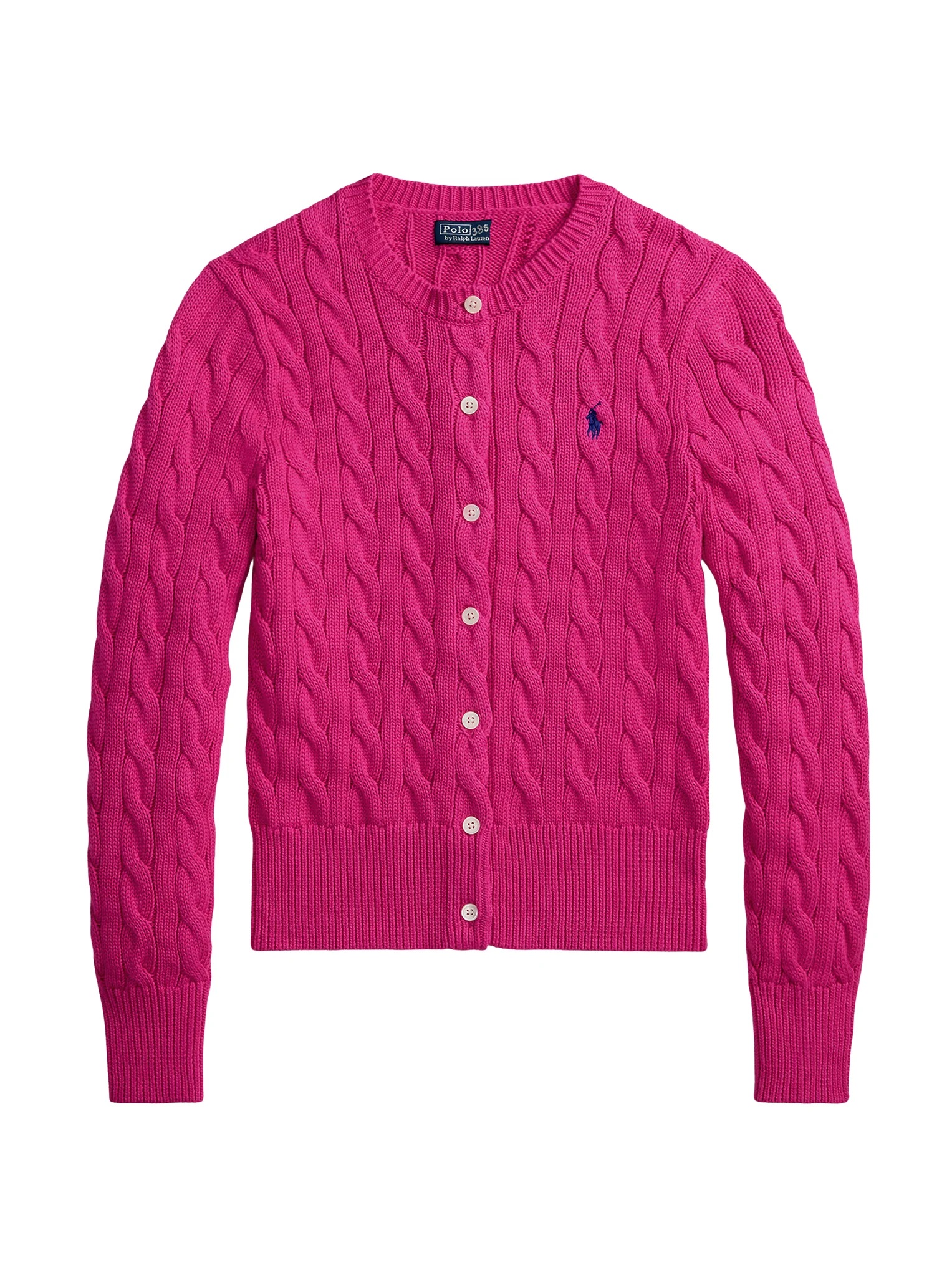 POLO RALPH LAUREN CABLE-KNIT COTTON CREWNECK ΖΑΚΕΤΑ