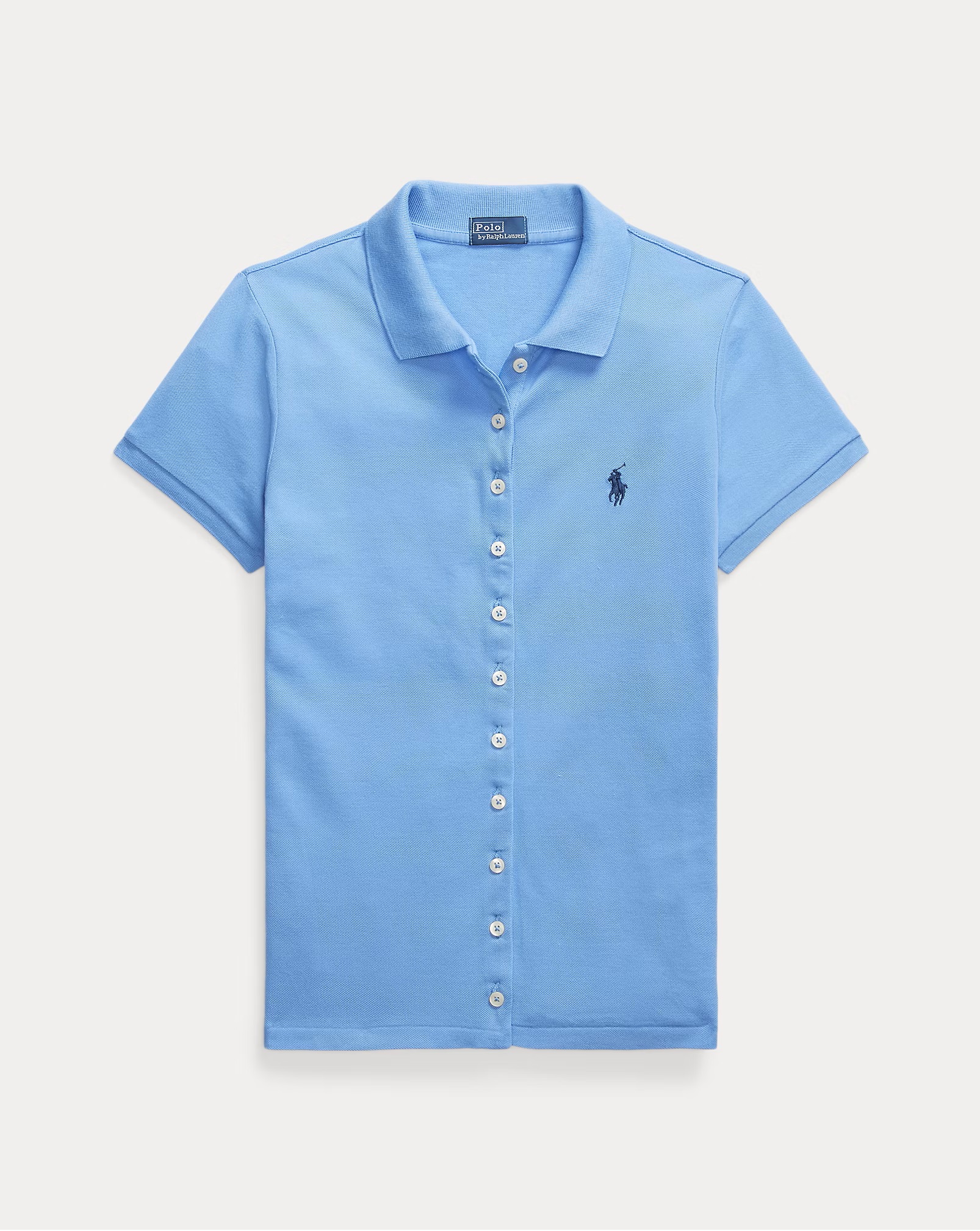 POLO RALPH LAUREN BUTTONET-PLACKET POLO SHIRT
