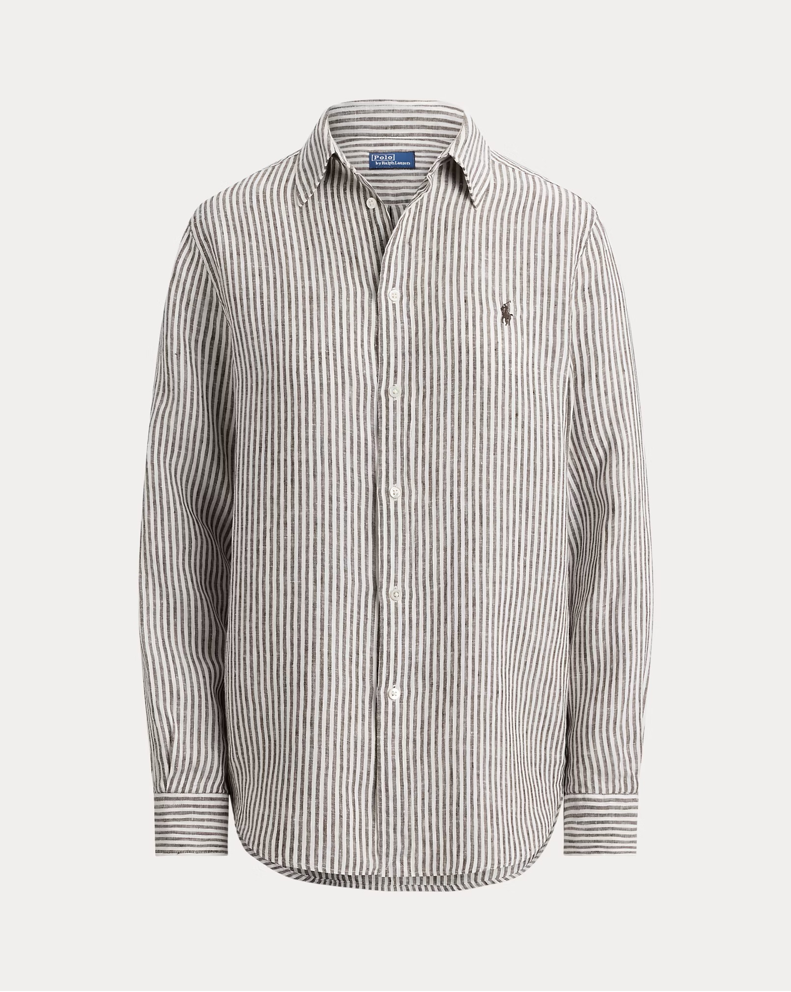 POLO RALPH LAUREN CLASSIC FIT STRIPED LINEN ΠΟΥΚΑΜΙΣΟ