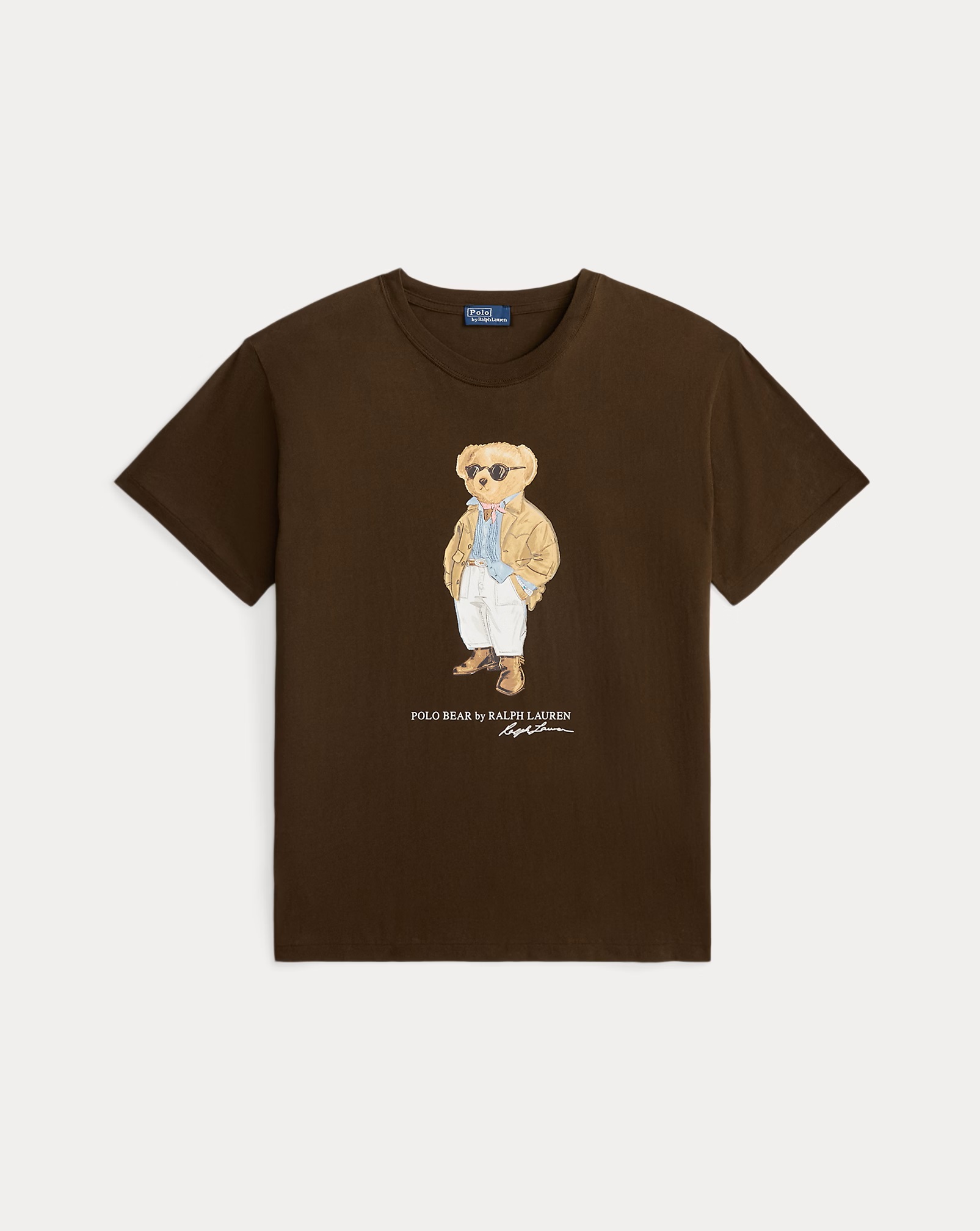 POLO RALPH LAUREN POLO BEAR COTTON JERSEY T-SHIRT