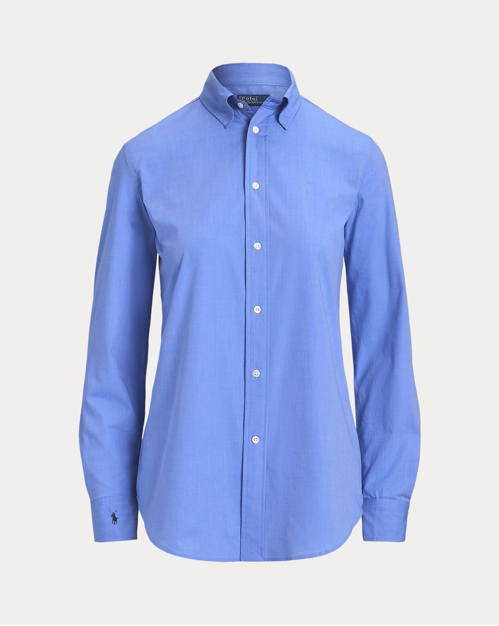 POLO RALPH LAUREN END-ON-END STRECTCH SLIM FIT COTTON ΠΟΥΚΑΜΙΣΟ