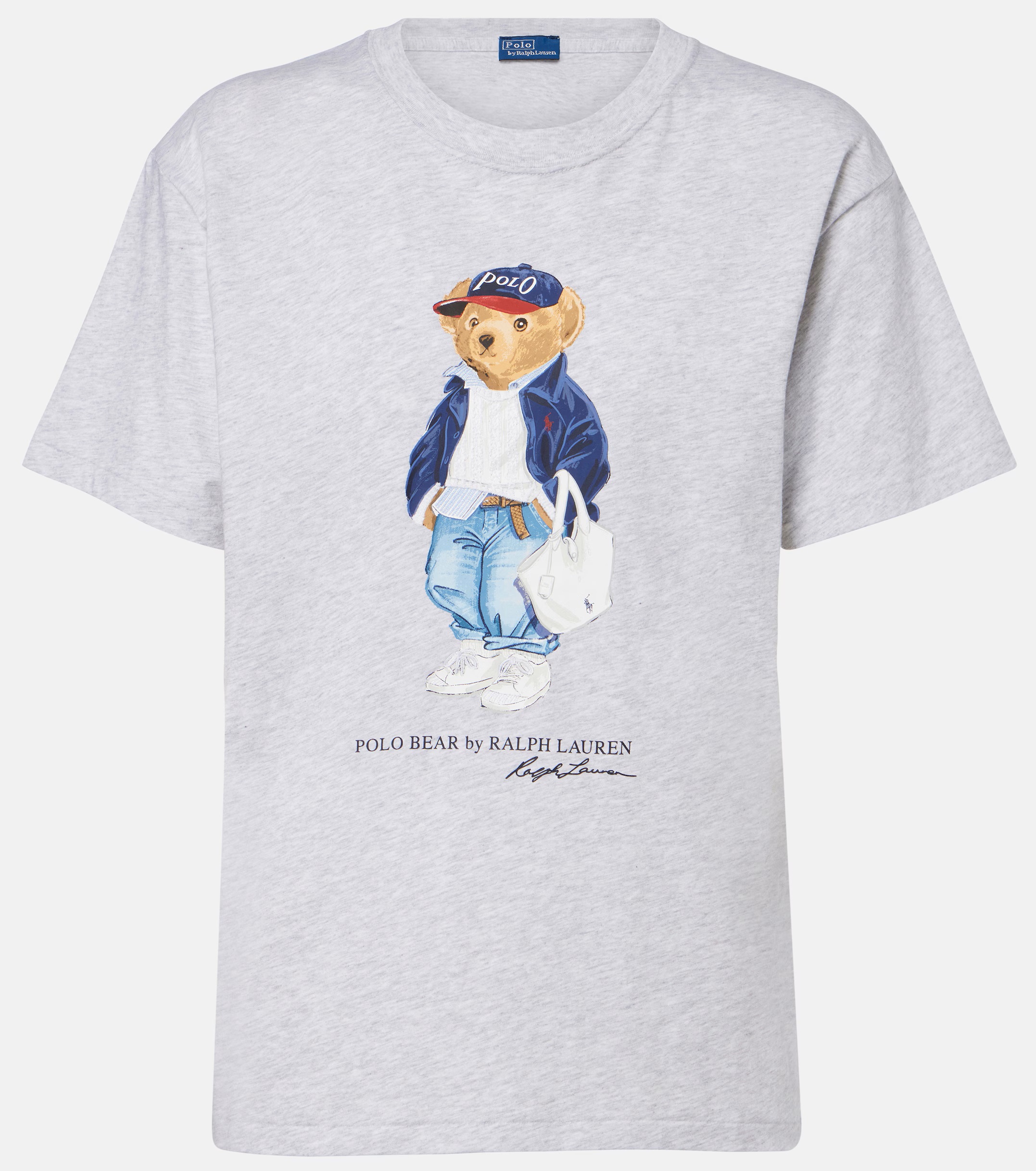 POLO RALPH LAUREN POLO BEAR COTTON JERSEY T-SHIRT