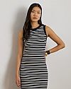 LAUREN RALPH LAUREN STRIPED ΦΟΡΕΜΑ