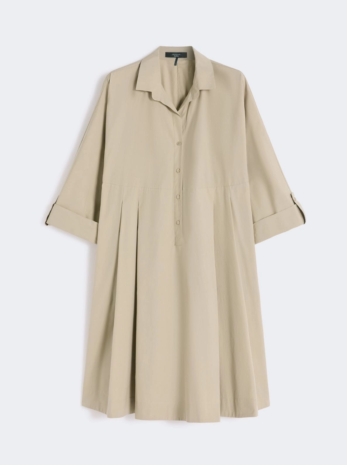 WEEKEND MAX MARA WKDSEGGIO FLARED COTTON POPLIN ΦΟΡΕΜΑ