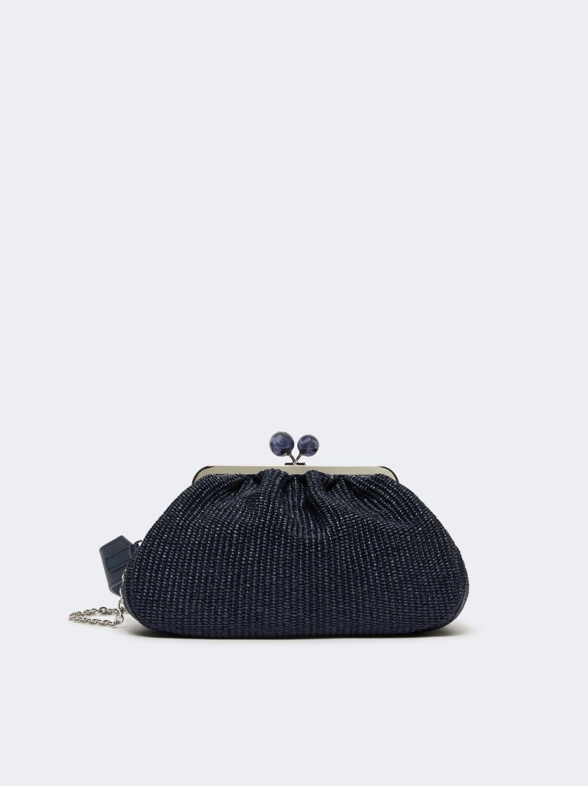 WEEKEND MAX MARA WKAFORTUNA MEDIUM RAFFIA EFFECT PASTICCINO ΤΣΑΝΤΑ