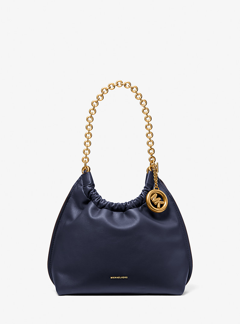 MICHAEL KORS INDIE MEDIUM LEATHER POCHETTE ΤΣΑΝΤΑ