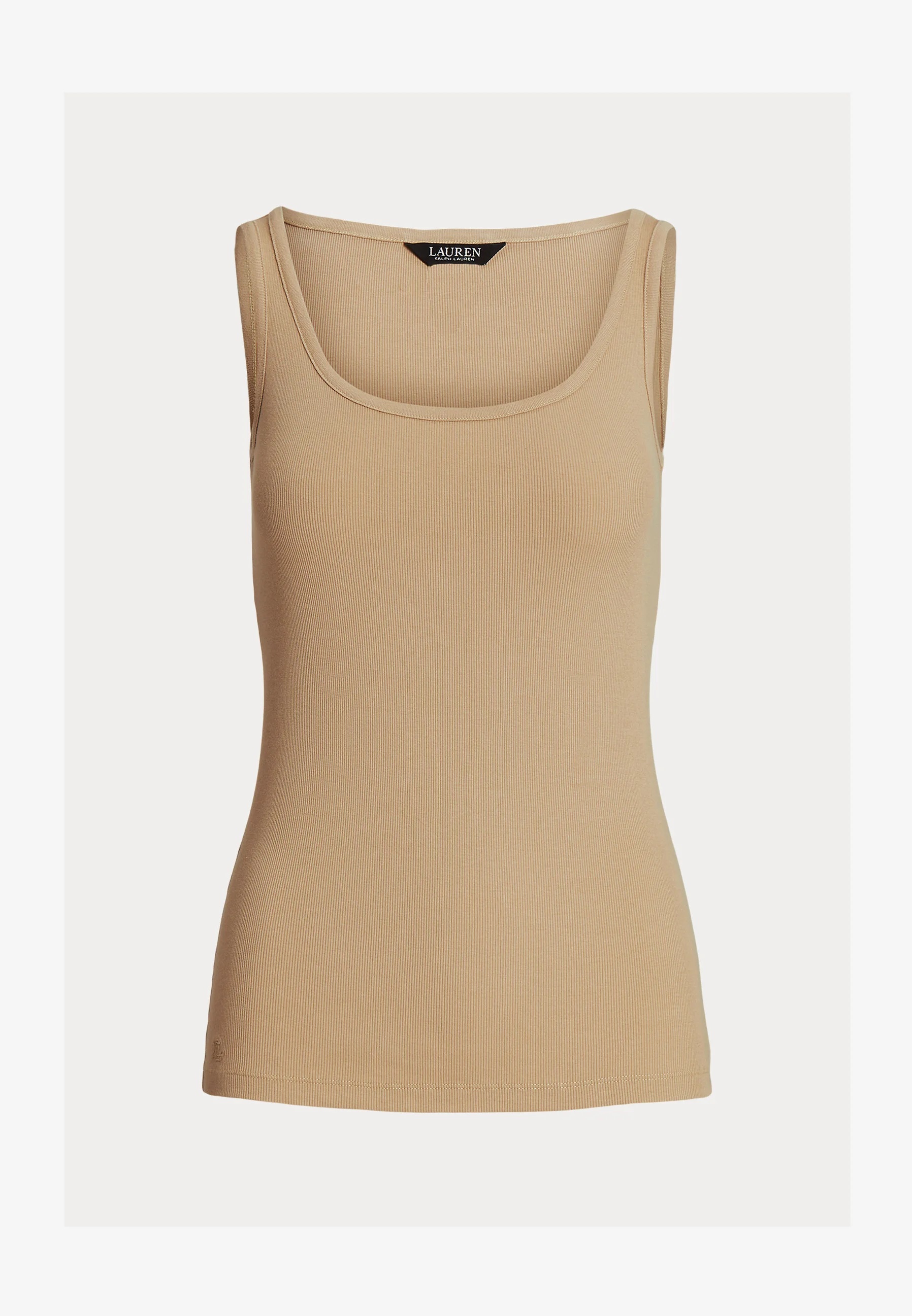 LAUREN RALPH LAUREN STRETCH COTTON TANK ΤΟΠ