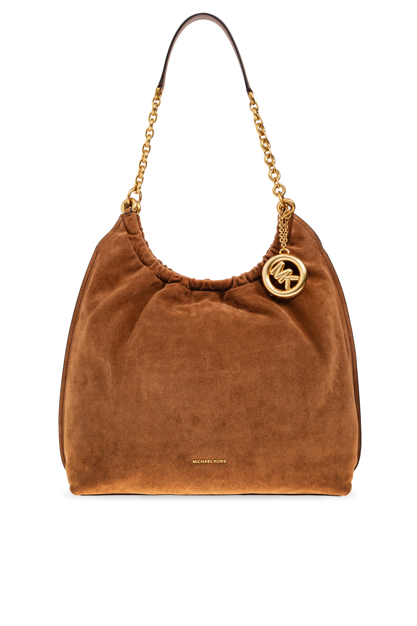 MICHAEL KORS INDIE LARGE SUEDE SHOULDER ΤΣΑΝΤΑ