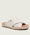 MICHAEL KORS KENZIE ESPADRILLE LINEN CANVAS ΠΕΔΙΛΑ 