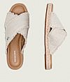 MICHAEL KORS KENZIE ESPADRILLE LINEN CANVAS ΠΕΔΙΛΑ 
