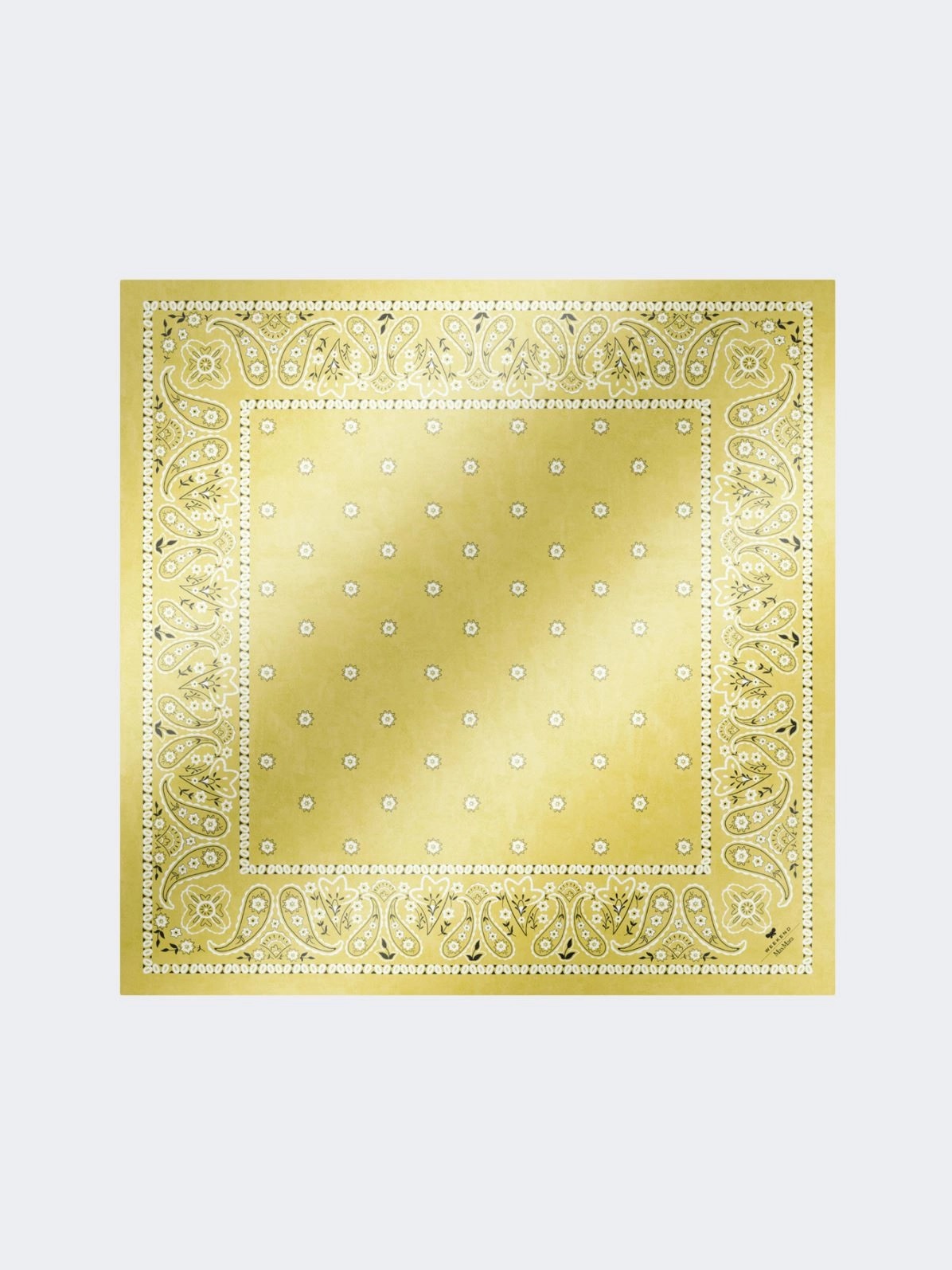WEEKEND MAX MARA WKAPENTOLA BANDANNA PRINT SILK ΜΑΝΤΗΛΙ