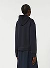 WEEKEND MAX MARA WKDEDITO PADDED HOODED JACKET IN WATER REPELLENT CANVAS AND JERSEY