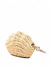 MICHAEL KORS SHELLY RATTAN CLUTCH