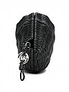 MICHAEL KORS SHELLY RATTAN CLUTCH
