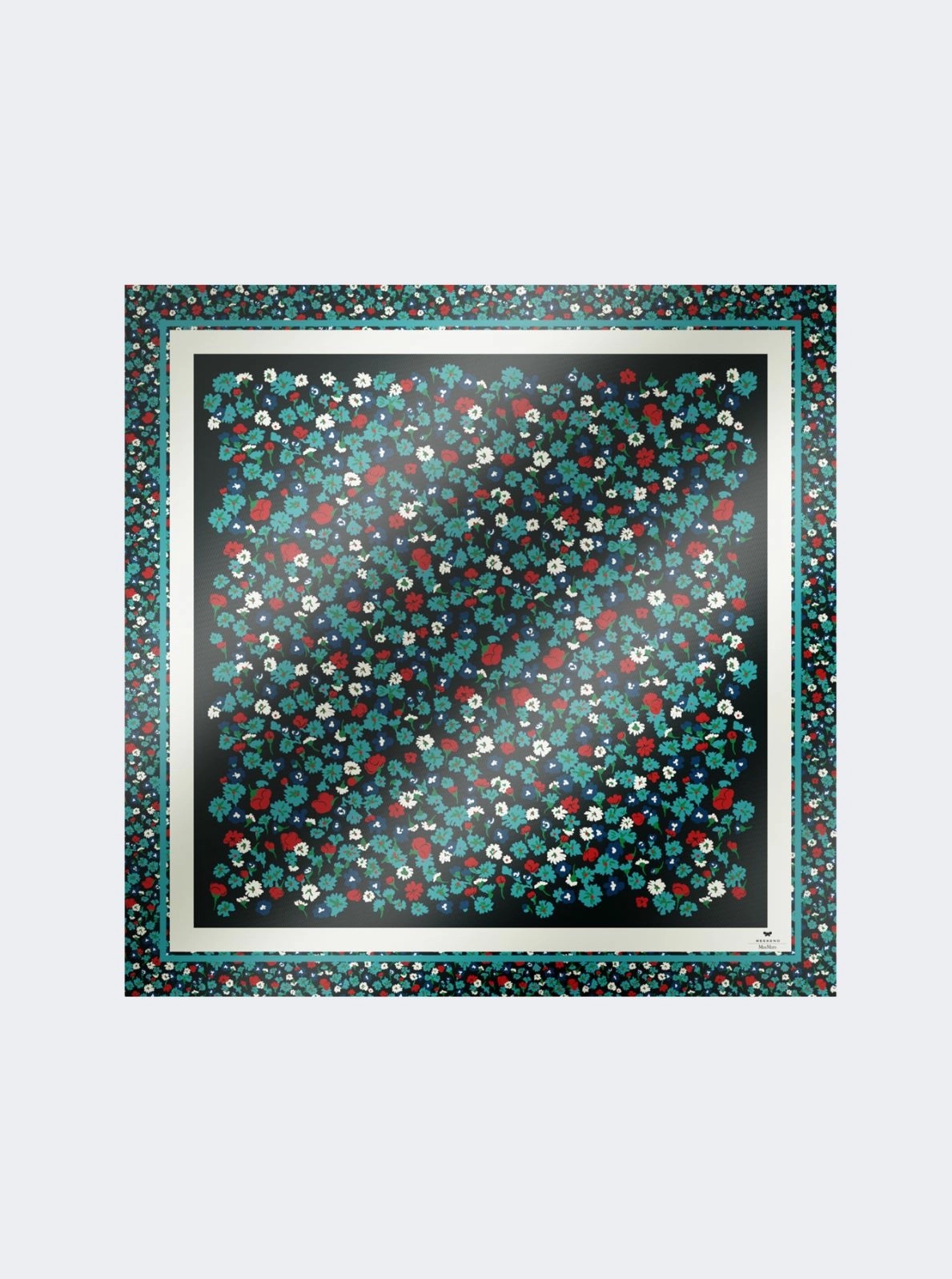 WEEKEND MAX MARA WKAONESTONEW PATTERNED SILK TWILL ΜΑΝΤΗΛΙ