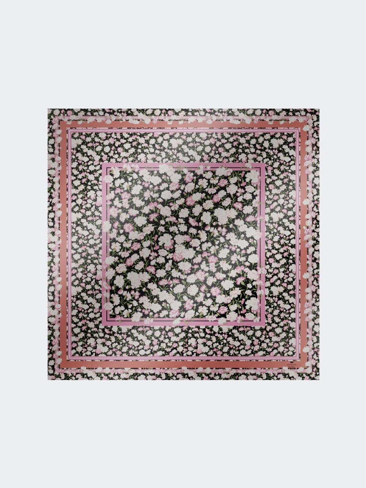 WEEKEND MAX MARA WKAONESTONEW PATTERNED SILK TWILL ΜΑΝΤΗΛΙ