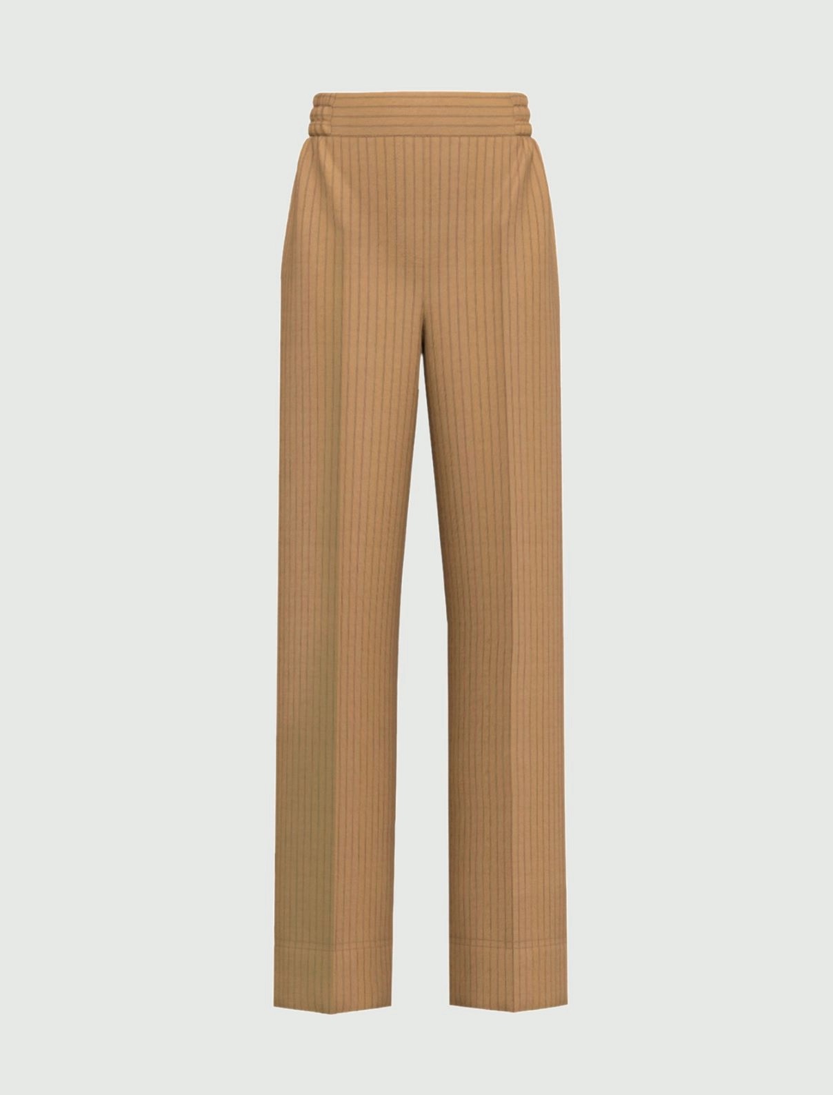 EMME EMMANGOLO STRAIGHT-FIT VISCOSE-BLEND ΠΑΝΤΕΛΟΝΙ 