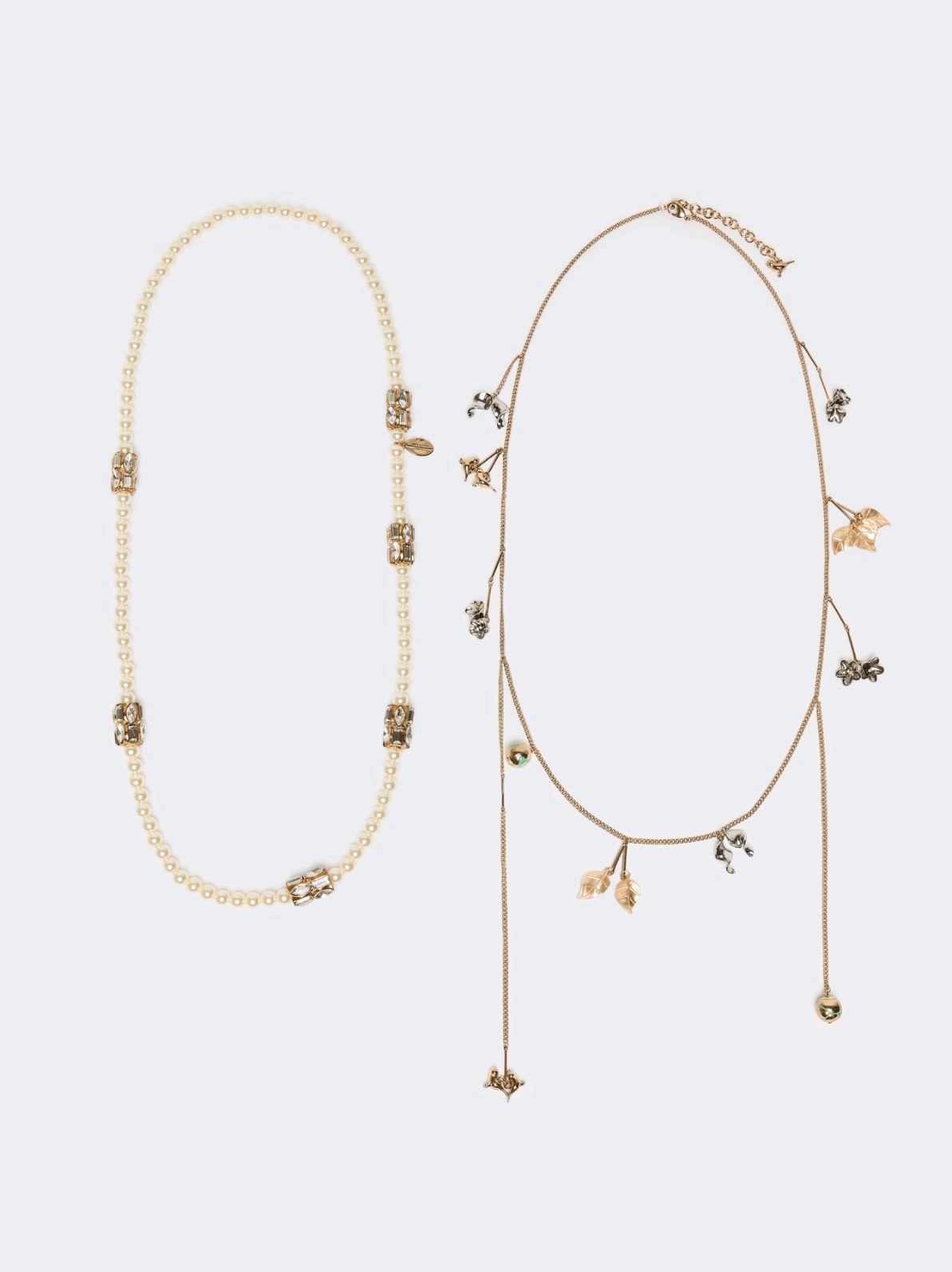 WEEKWND MAX MARA WKAESORDIO SET OF METAL AND GLASS ΚΟΛΙΕ