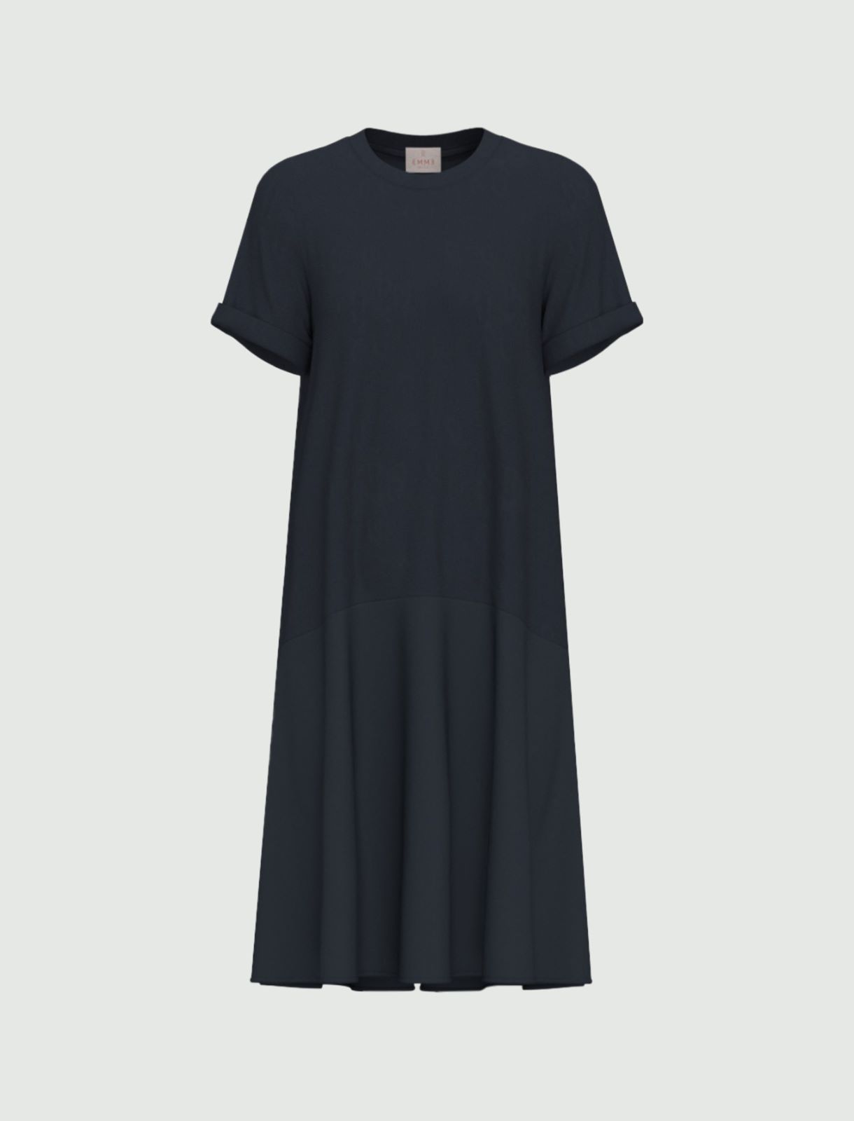 EMME EMMRUGIADA JERSEY FLOUNCE ΦΟΡΕΜΑ 