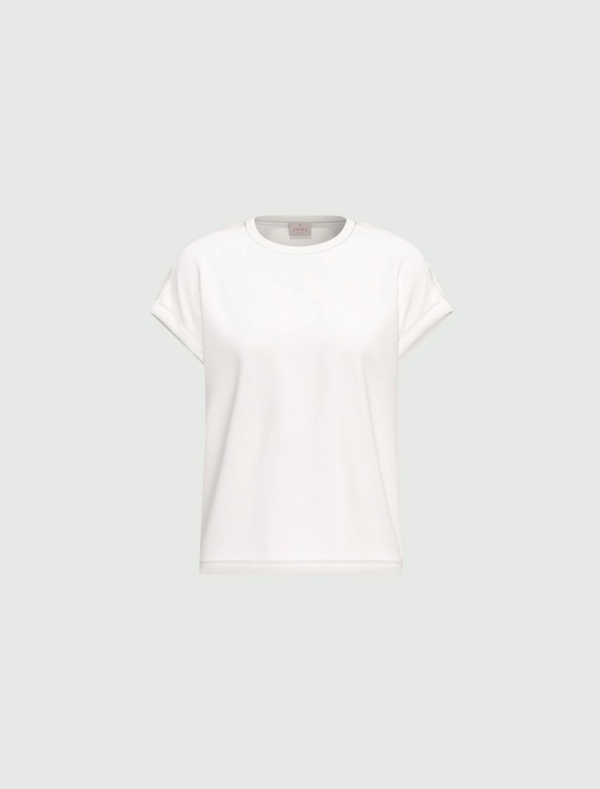 EMME EMMCHIFFON KIMONO SLEEVE JERSEY T-SHIRT