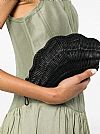 MICHAEL KORS SHELLY RATTAN CLUTCH