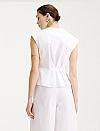 MARELLA MLLBAZAR SLEEVELESS POPLIN TOP