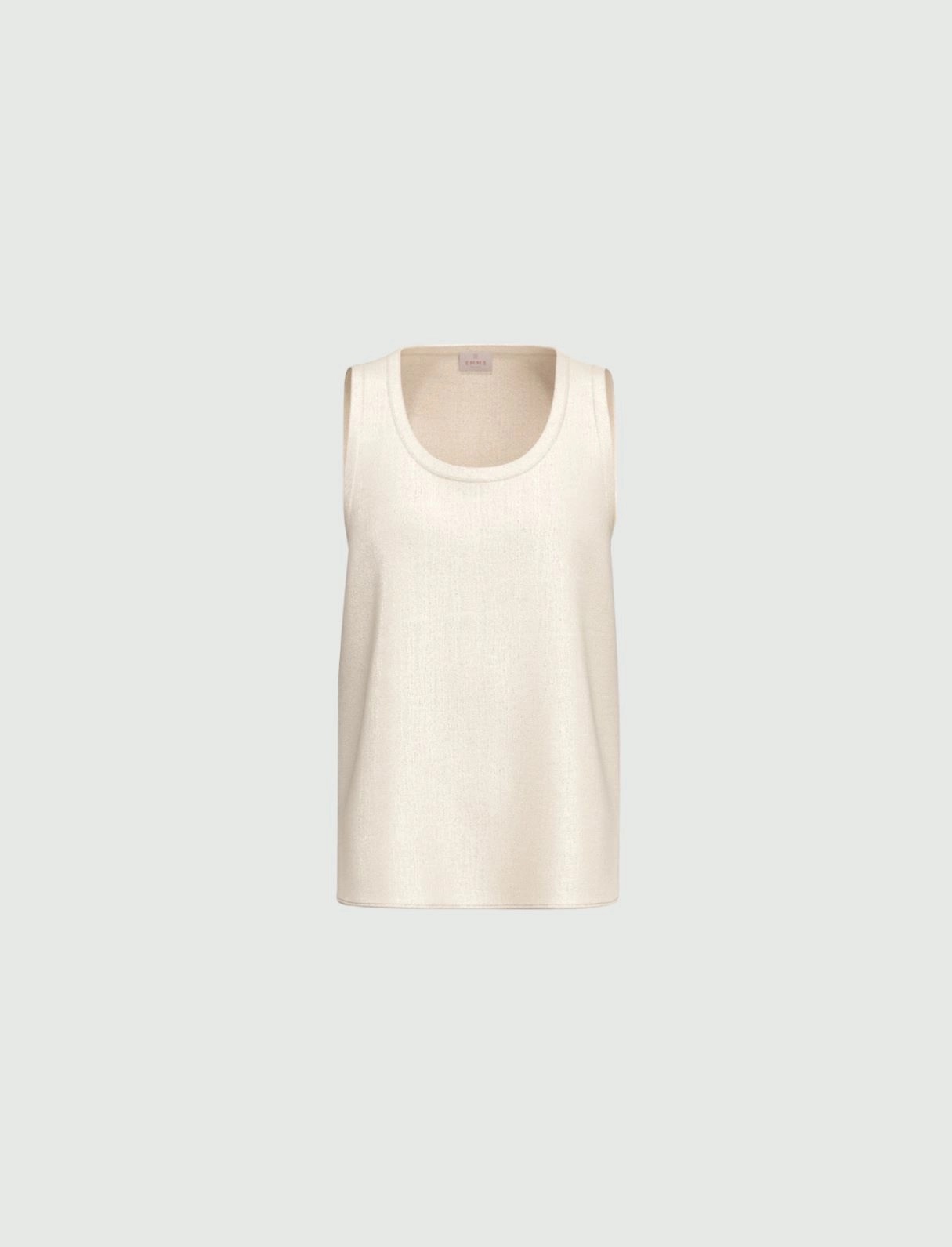 EMME EMMNEMBI SLEEVELESS VISCOSE ACETATE TOP