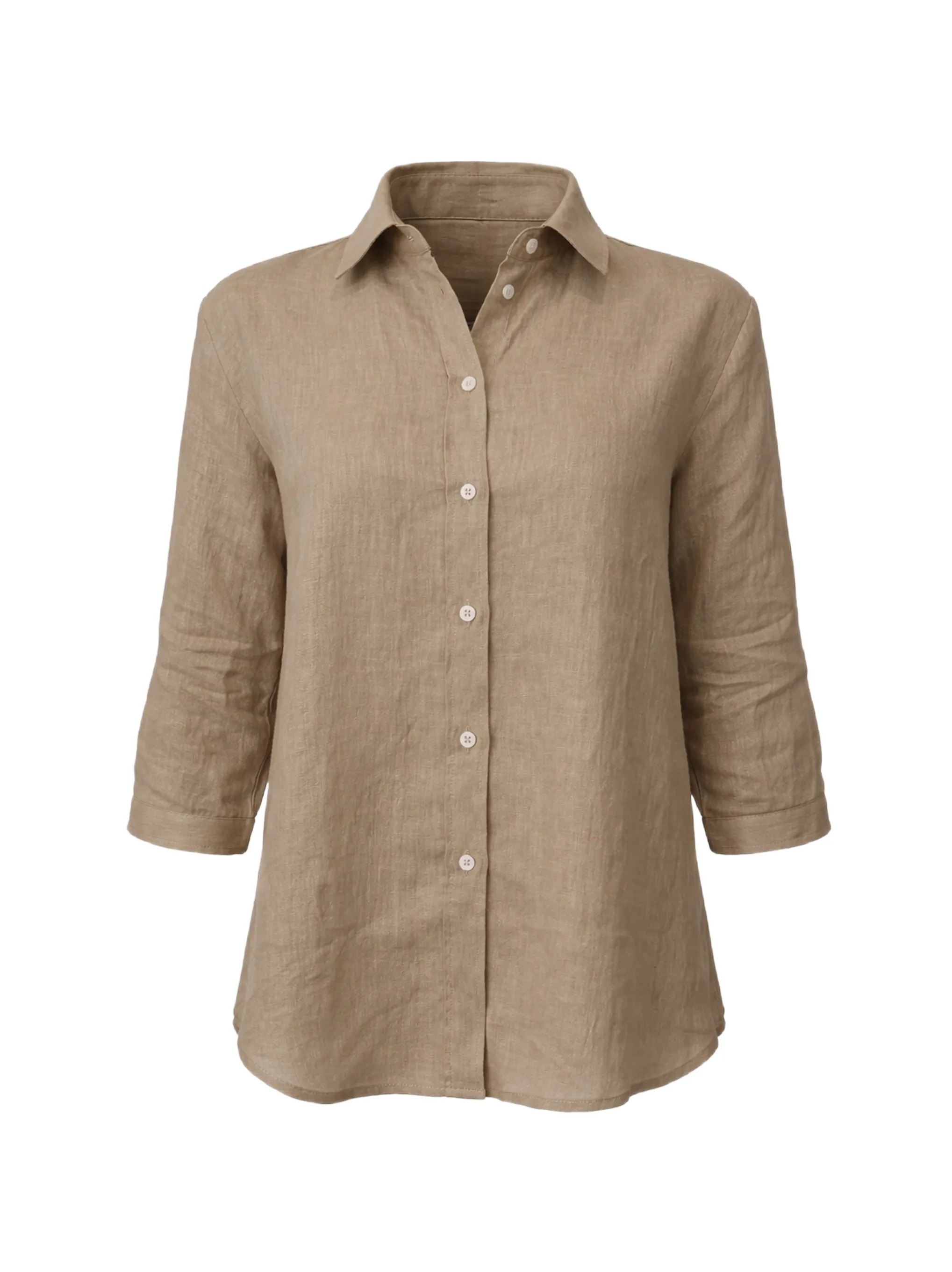 EMME EMMGIRELLO PURE LINEN CANVAS ΠΟΥΚΑΜΙΣΟ