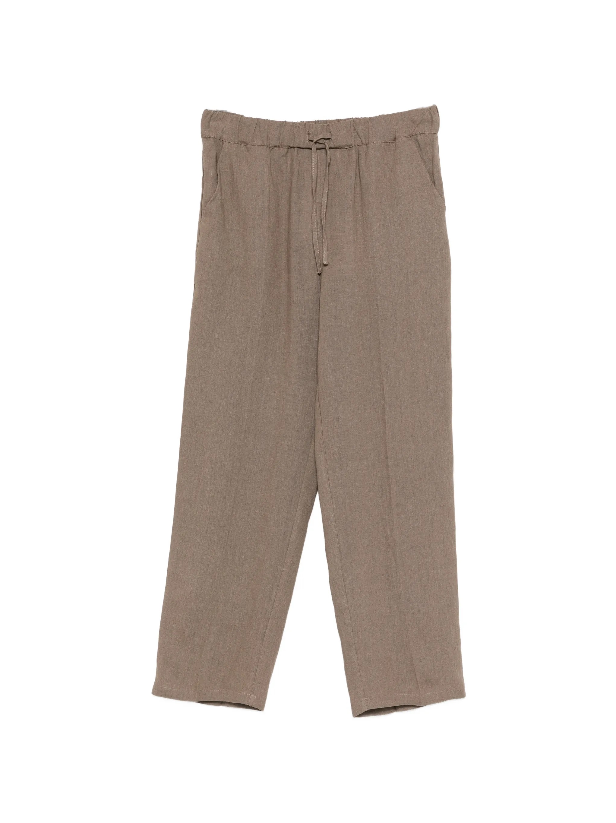 EMME EMMSAUNA LINEN CANVAS JOGGER ΠΑΝΤΕΛΟΝΙ